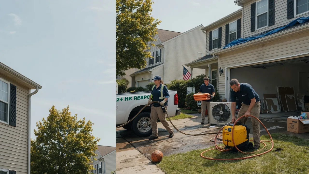 Emergency Water Damage Restoration in Larwill, IN near me